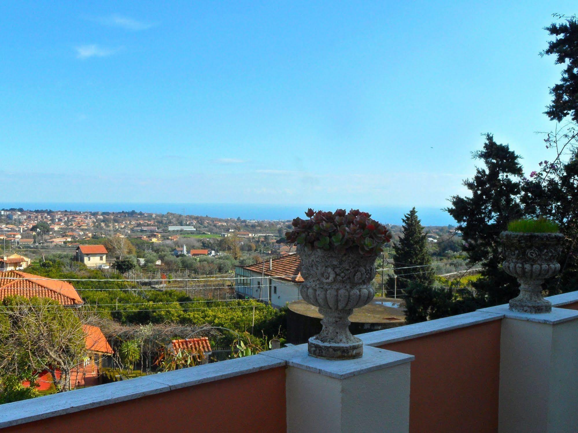 Villa Bonaccorso - Antica E Maestosa Villa Con Piscina Ai Piedi Dell'Etna Viagrande Eksteriør billede
